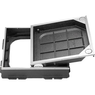 中部コーポレーション MSIA-2NHS インターロッキングブロック用化粧鉄蓋/軽荷重用(敷2t)