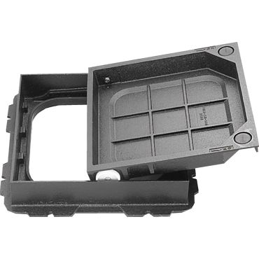 中部コーポレーション MSIA-2N インターロッキングブロック用化粧鉄蓋/軽荷重用(敷2t)