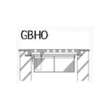 GBHO 落葉ダストキャッチャー付き 受枠付き格子網 鎖付