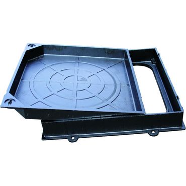 MHIB-20 化粧蓋 簡易密閉形インターロッキングブロック用 鋳鉄一重目地(T-20)
