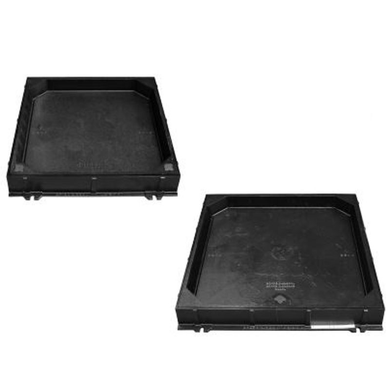 福西鋳物 SF-SCBGM-2 キャスタースライド式 床化粧蓋【重荷重用･鋳鉄製目地】
