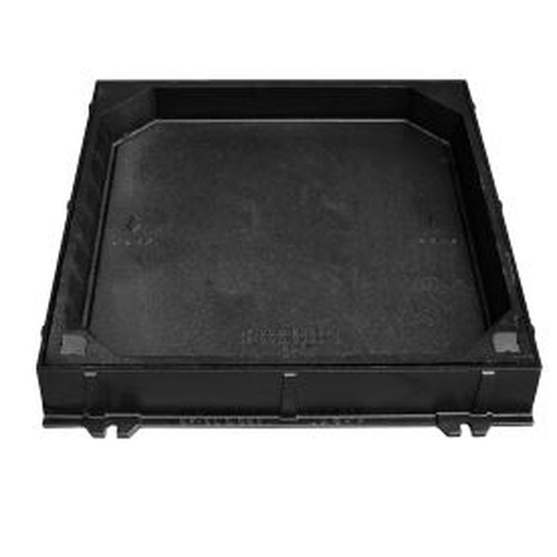 福西鋳物 SF-60KCBGL-2 マンホールカバー SB2K 簡易防水防臭型･インターロッキング用