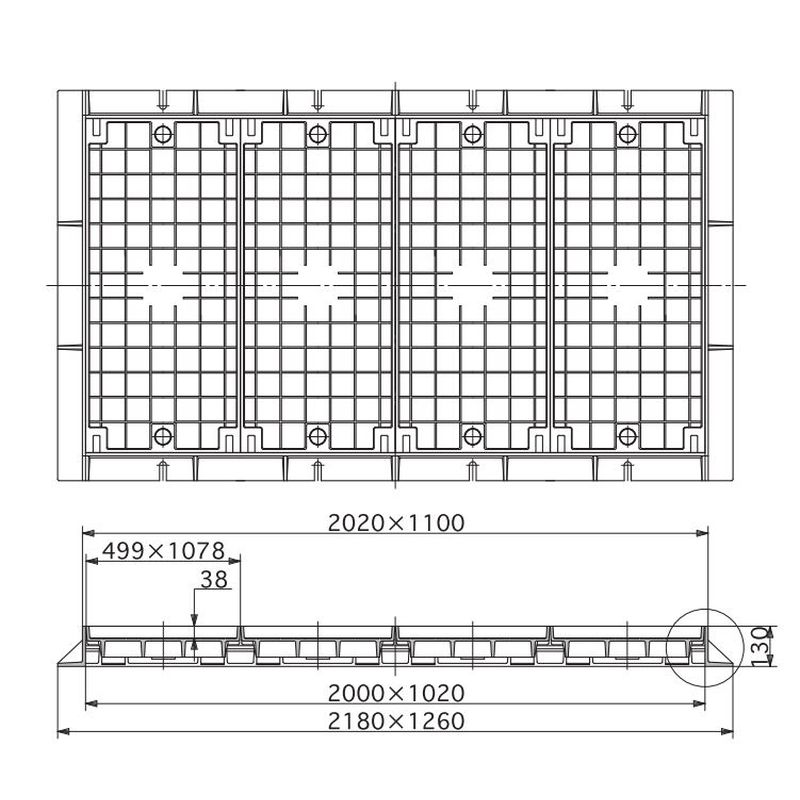 福西鋳物 SF-NSTK 土木用鉄蓋 施錠装置付･カラー舗装(貼代38)･T-25