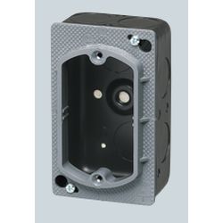 OF-CS1 セーリスボックス(3分スタット付鉄製1個用スイッチボックス) プラスチック製塗代カバー付