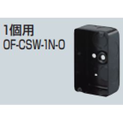 OF-CSW-□N-O 埋込スイッチボックス (鉄製セーリスボックス)塗代無
