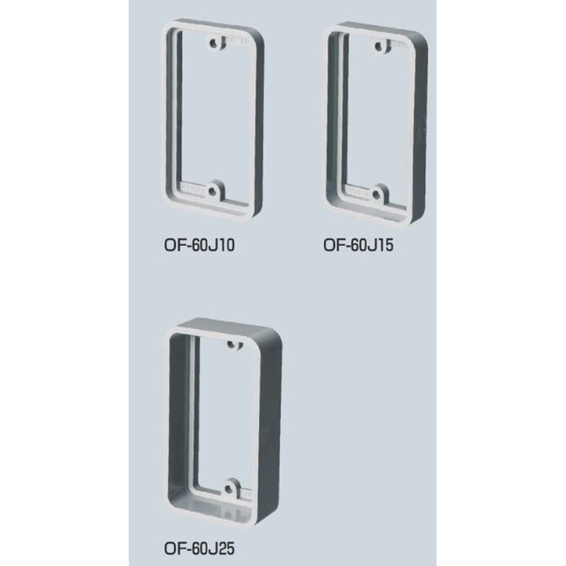 OF-60J 埋込スイッチボックス1個用継枠