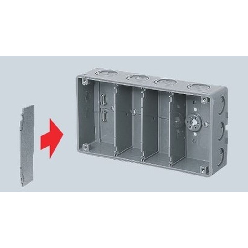 19M スイッチボックス用仕切板