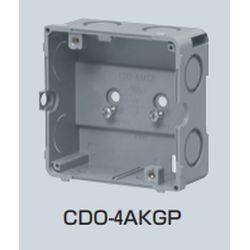 CDO-4AKGP□ 軽量間仕切り用 スライドアウトレットボックス