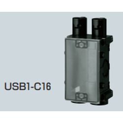 USB□-C16 打込み用スイッチボックス ハブ付