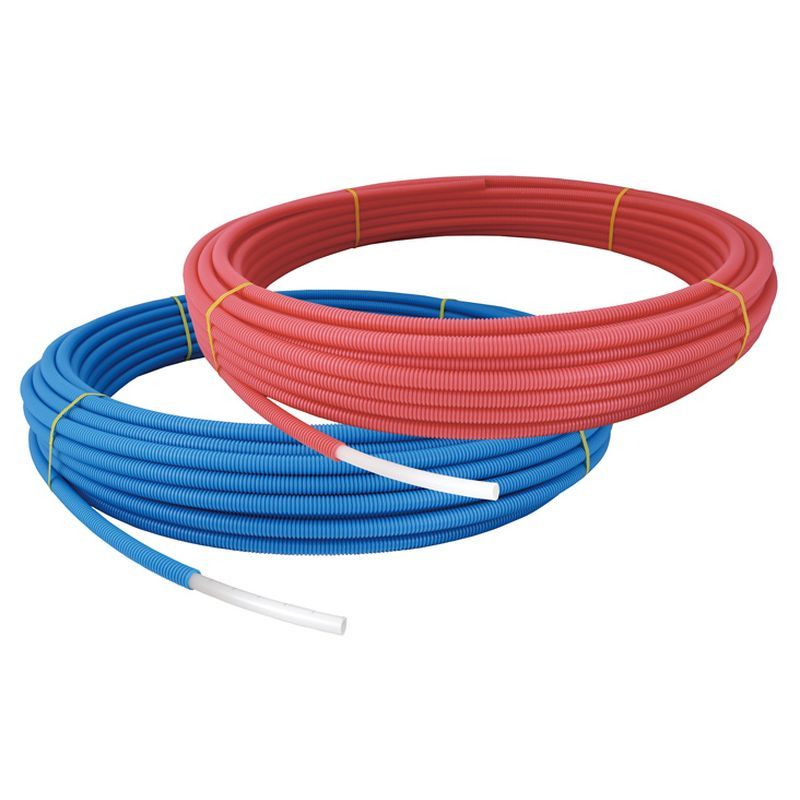 PEX コルゲートイージーカポリ 給水用 ブルー（PEX 波纹易接管 冷水用 蓝色）
