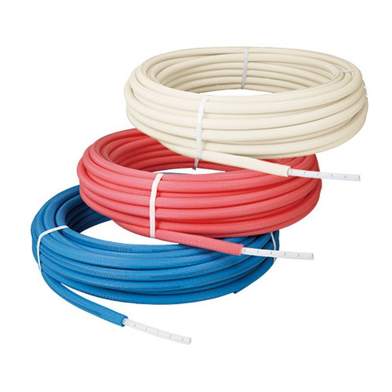 PEX 被覆カポリパイプW 給水用 ブルー (3mm被覆付)（PEX 被覆交联聚乙烯管 W型 冷水用 蓝色 (带3mm被覆层)