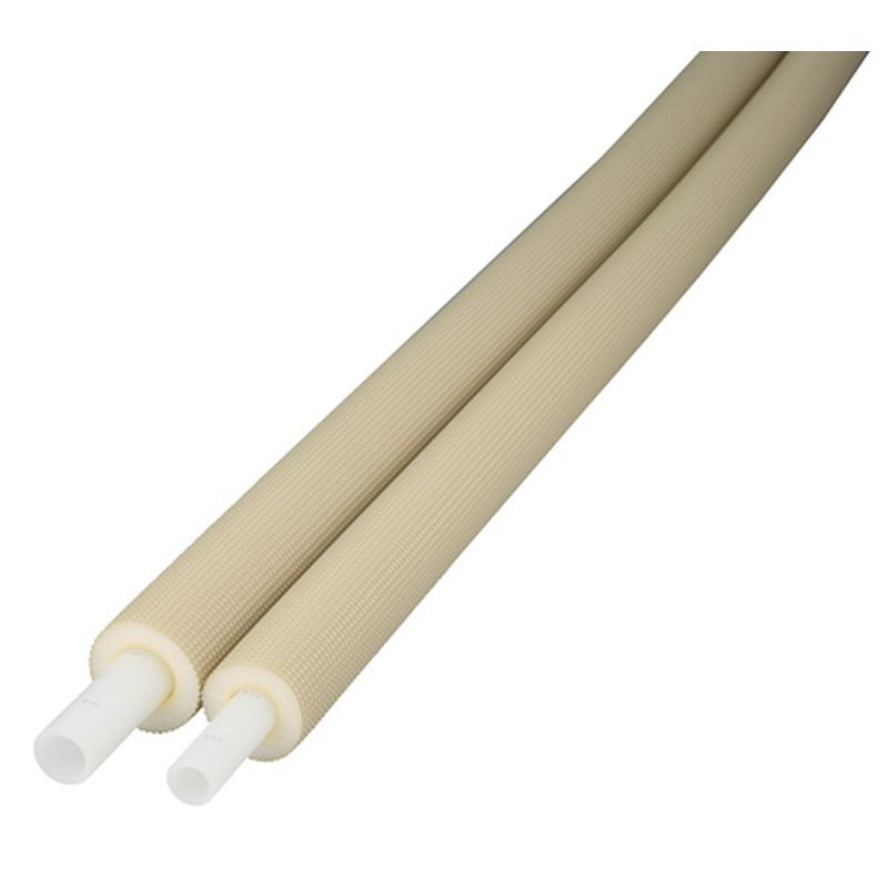 PEX 被覆カポリパイプW (直管) 耐候性仕様 (10mm被覆付)（PEX 发泡保温管 W（直管） 耐候性规格（10mm保温层）