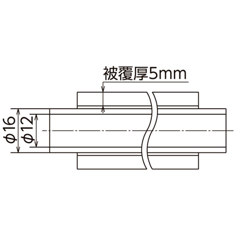 CMP13 被覆カポリメタルパイプ 耐候性仕様（CMP13 被覆卡波里金属管 耐候性规格） - 画像2