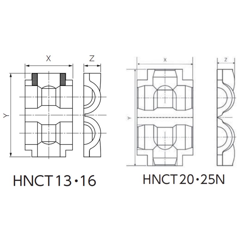HNCT□ コネクター継手用保温材 チーズ用 プッシュマスター - 画像2