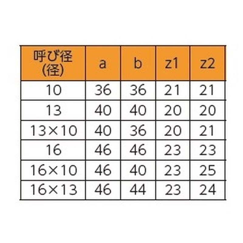 J-T J･異径ティー(固定品) JPジョイント - 画像3
