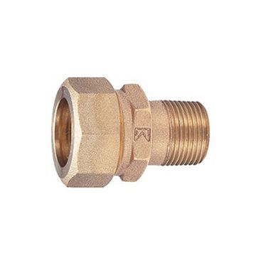 キッツ　KCP 2OS ポリ用おねじ付ソケット