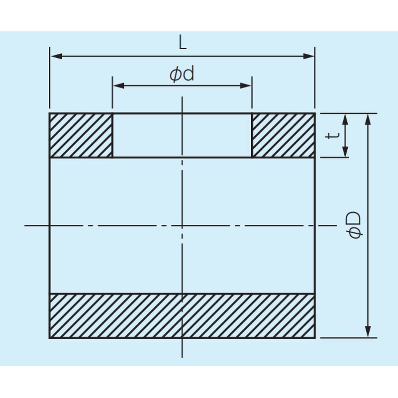 NJPEMD-B 組立自在樹脂ヘッダー専用保温材 ダブル - 画像2