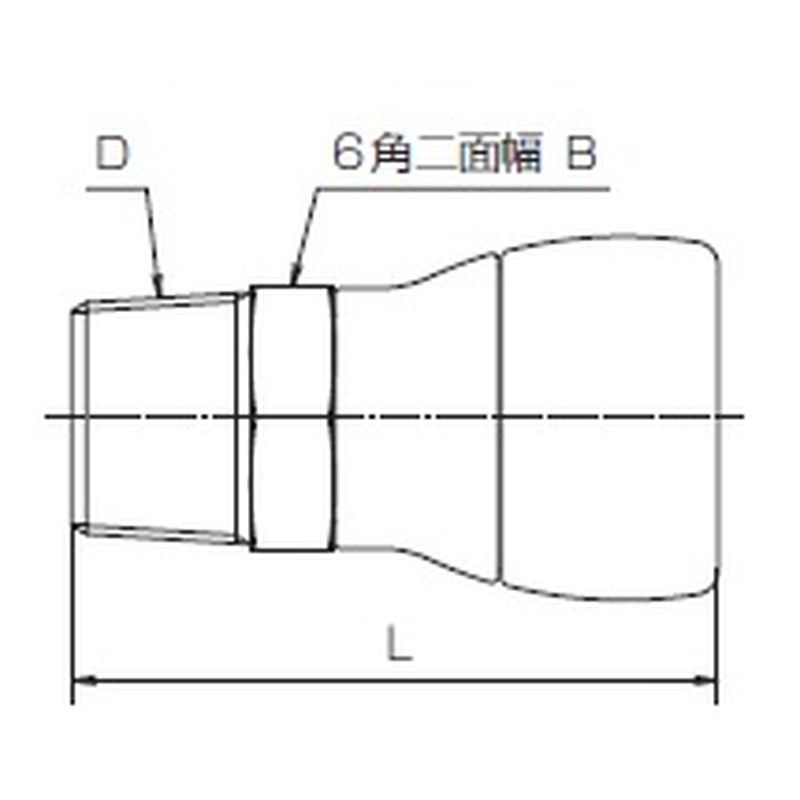 オスアダプター QSジョイントクリア - 画像2