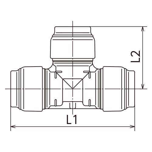 RPT1(A)-□ 同径チーズソケット ダブルロックジョイント Revos - 画像2