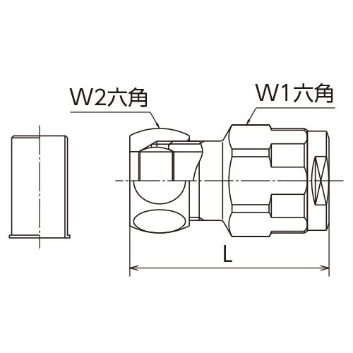 WJ35 銅管変換アダプター - 画像2
