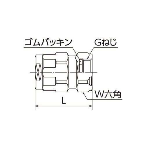 WJ7 アダプター (青銅) ダブルロックジョイント - 画像2