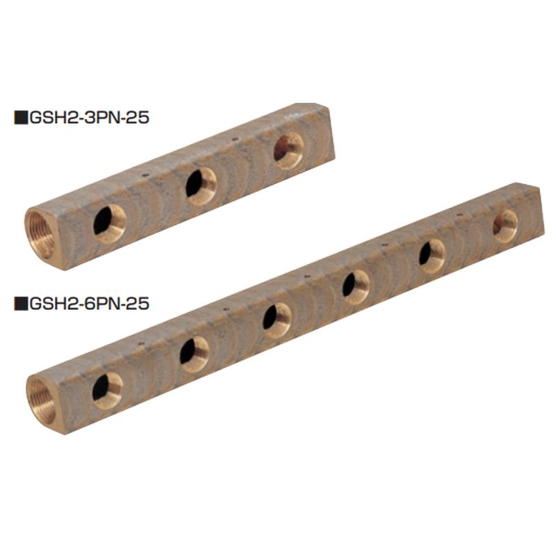 GSH2-□PN-25 連鋳1インチヘッダー