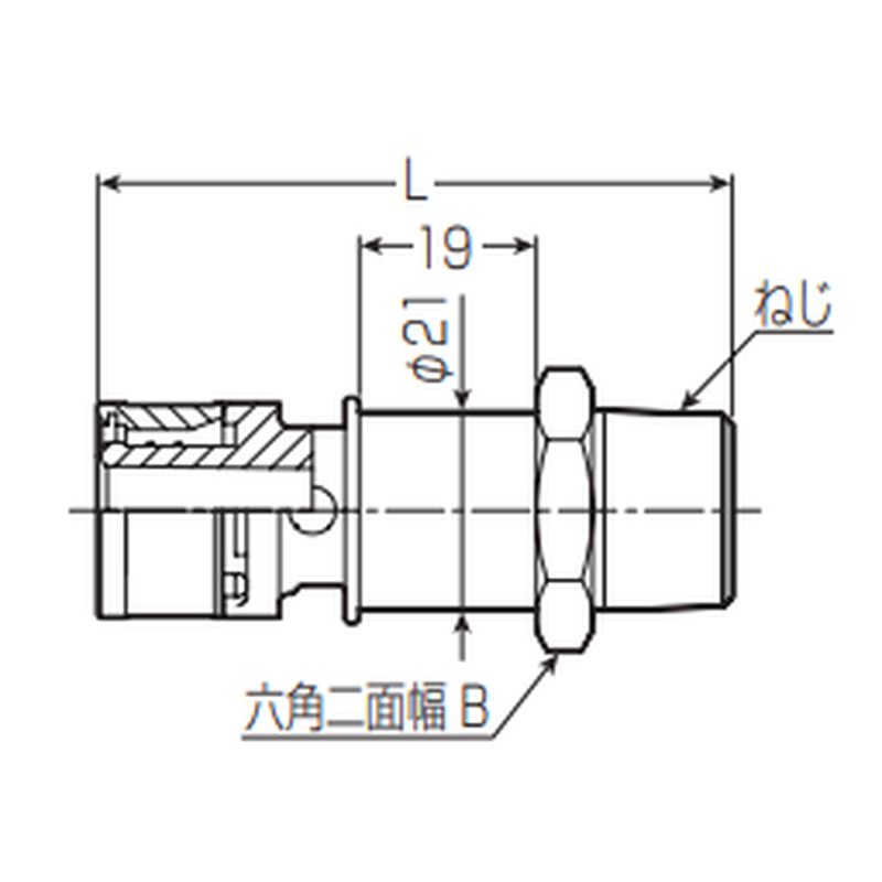 JOL 水栓胴長アダプター - 画像2