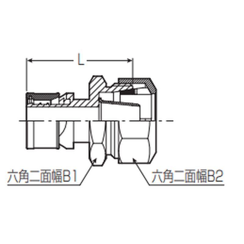 WSPE ポリ管接続アダプター - 画像2