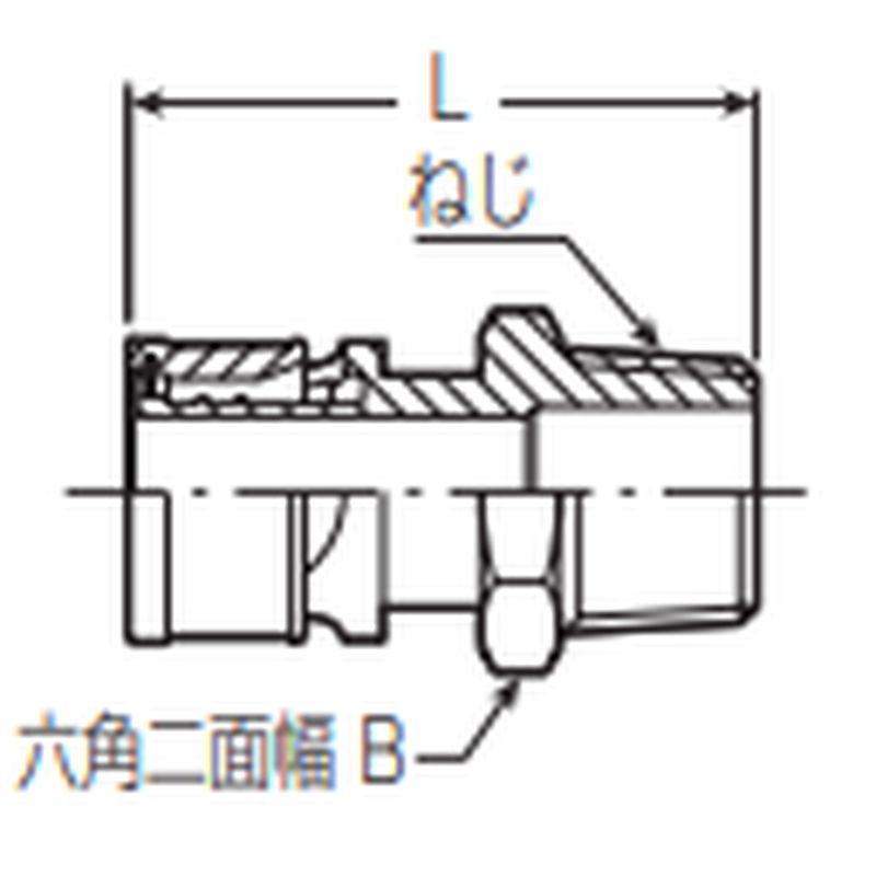 WO-C 水栓アダプターおねじ - 画像2