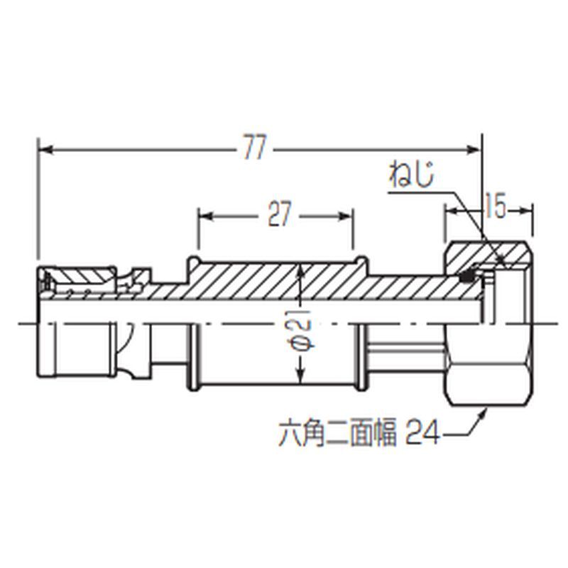 WUL 胴長ユニオンアダプター - 画像2