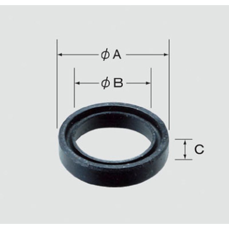 LIXIL 50-25(1P) 3/4自在水栓用パイプ部Uパッキン