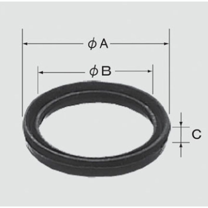 LIXIL 50-570(1P) BF-9145T用シャワーエルボUパッキン