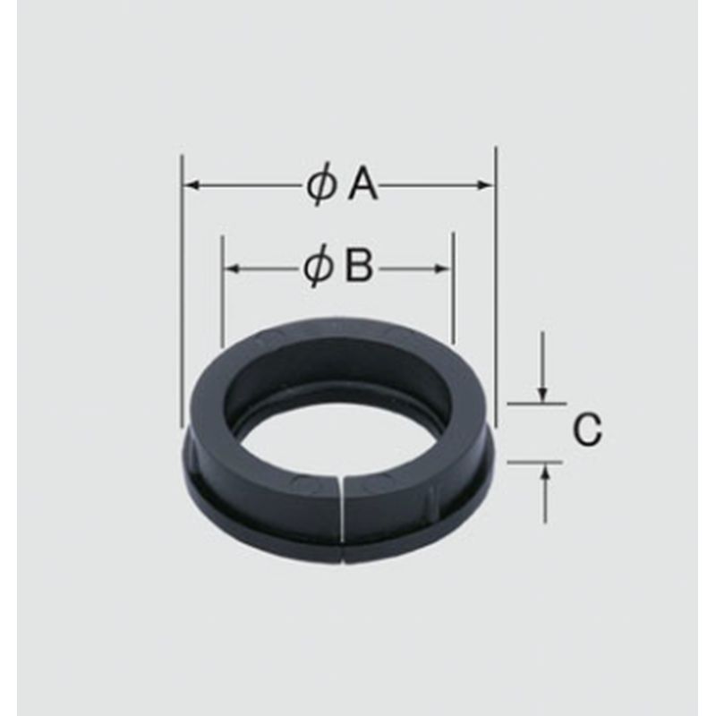 LIXIL 59-18(1P) 1/2自在水栓用パイプ部自在リング