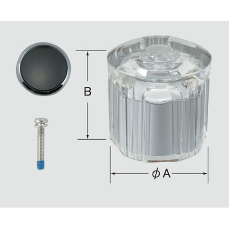 LIXIL A-082-3 GLハンドル(ビス付)(止水用)(樹脂製)