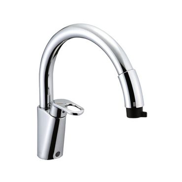 LIXIL SF-HM451SYXU ハンドシャワー付シングルレバー混合水栓(グースネック)