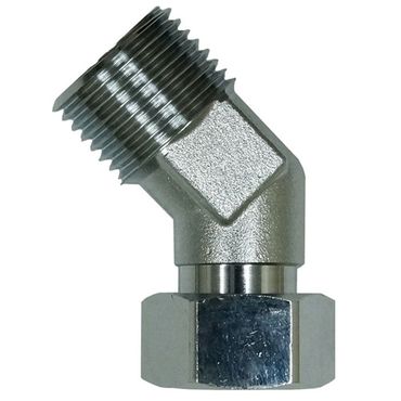 ミヤコ S2VAGK 袋ナット付アダプタ45°エルボ 黄銅