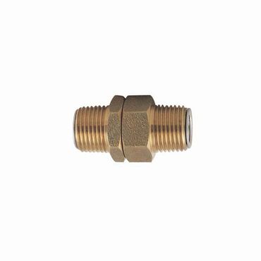 ミヤコ M154MNK 砲金六角回転ニップル 青銅