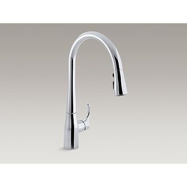 KOHLER K-596-CP シンプライス シングルレバー キッチン水栓