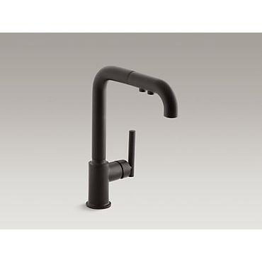 KOHLER K-7505-BL ピュリスト シングルレバー キッチン水栓