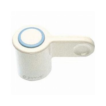 SANEI PR261F サークルレバー ハンドルアダプター付 湯･水キャップ付 ABS樹脂