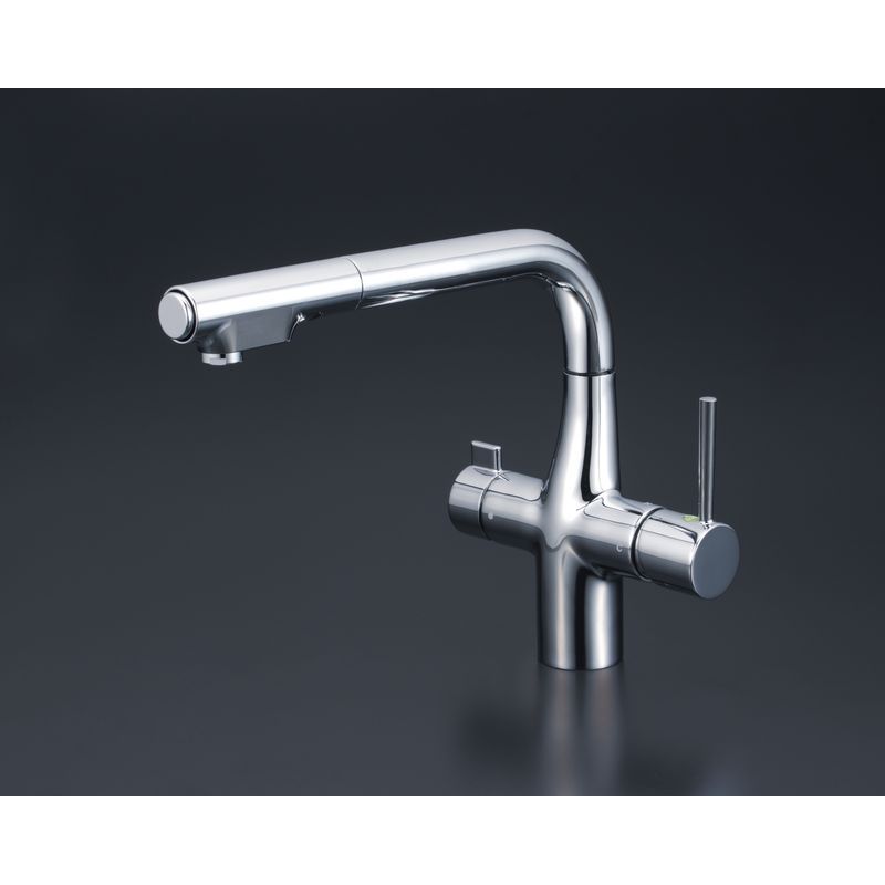 KM6121SCEC 浄水器付シングルレバー式シャワー付混合栓