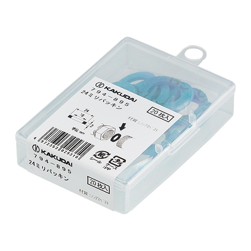 カクダイ 794-895 24ミリパッキン 20枚入