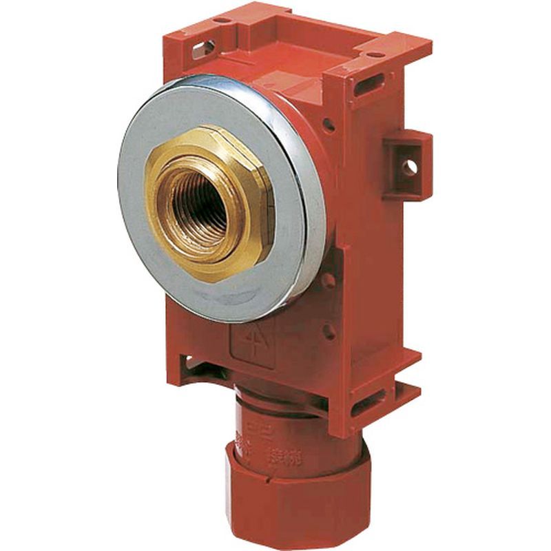WA4 水栓ジョイントボックス Rp1/2ねじ A-4 壁板厚12~15mm･18~21mm･24~27mm用