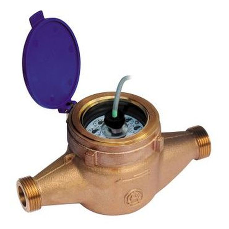 FMDS パルス発信式水道メーター ガス管用金具付