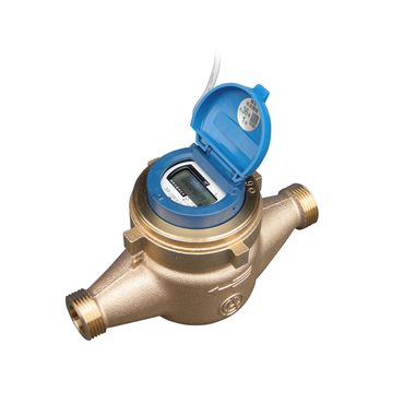EDS 電子式水道メーター 遠隔式 ビニル管用金具付