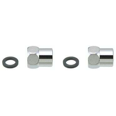 カクダイ 0672 ガイド付 フレキパイプ用フクロナット EPDMパッキン付 2個入1セット