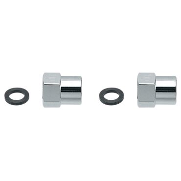 カクダイ 0672B ガイド付 フレキパイプ用袋ナット EPDMパッキン付 2個入1セット