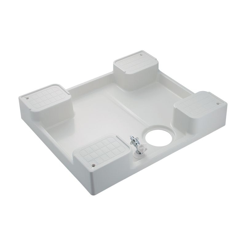 カクダイ 426-502K 洗濯機用防水パン(水栓つき)