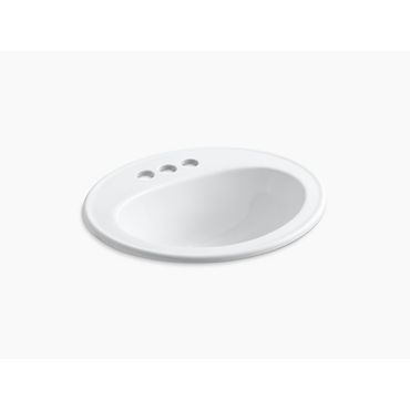 KOHLER K-2196T-4-0 ペニントン ドロップイン 3HW 洗面シンク