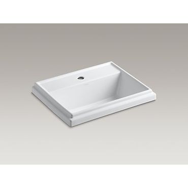 KOHLER K-2991-1-0 トレシャム ドロップイン 1H 洗面シンク